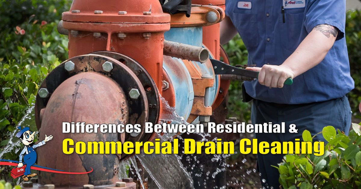 Residential Vs. Commercial Drain Cleaning